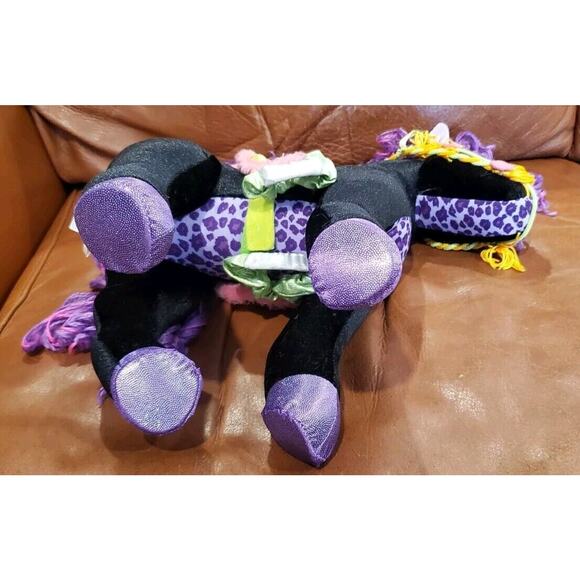 2006 Manhattan Toy 13 Inch Black Groovy Girls Horse Midnight Star Poseable - Picture 5 of 10